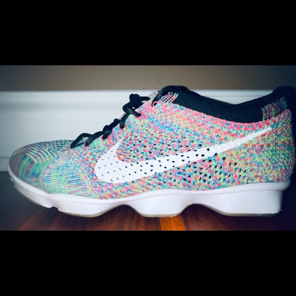 Nike Flyknit Zoom Agility Sneaker Women Sz 9.0 - Picture 8 of 11